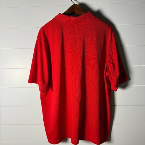 KC Chiefs Polo Red Antigua Size XL - Picture 3 of 6